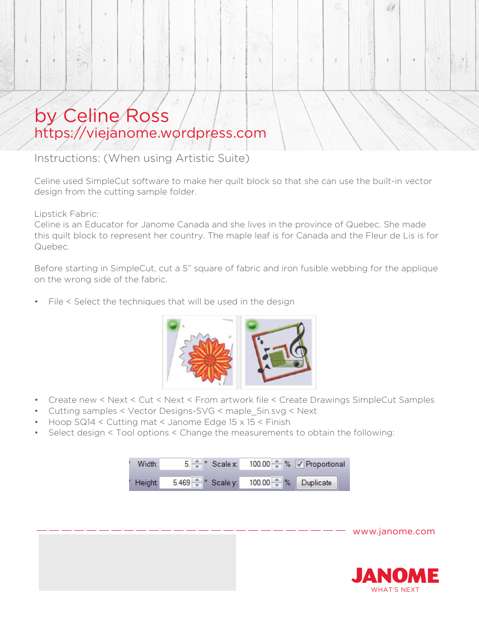 Canada Block Embroidery Pattern Templates, Page 4