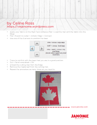 Canada Block Embroidery Pattern Templates, Page 6