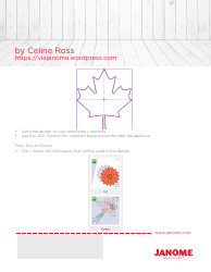Canada Block Embroidery Pattern Templates, Page 8