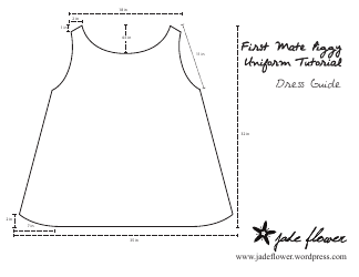 Document preview: First Mate Piggy Dress Pattern