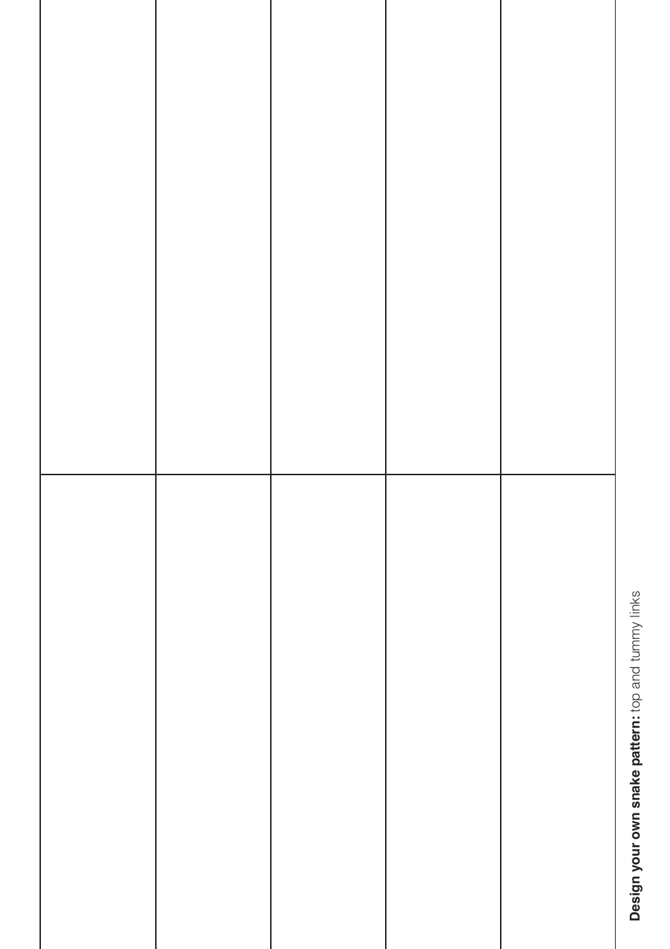 Paper Chain Python Templates Download Printable PDF | Templateroller