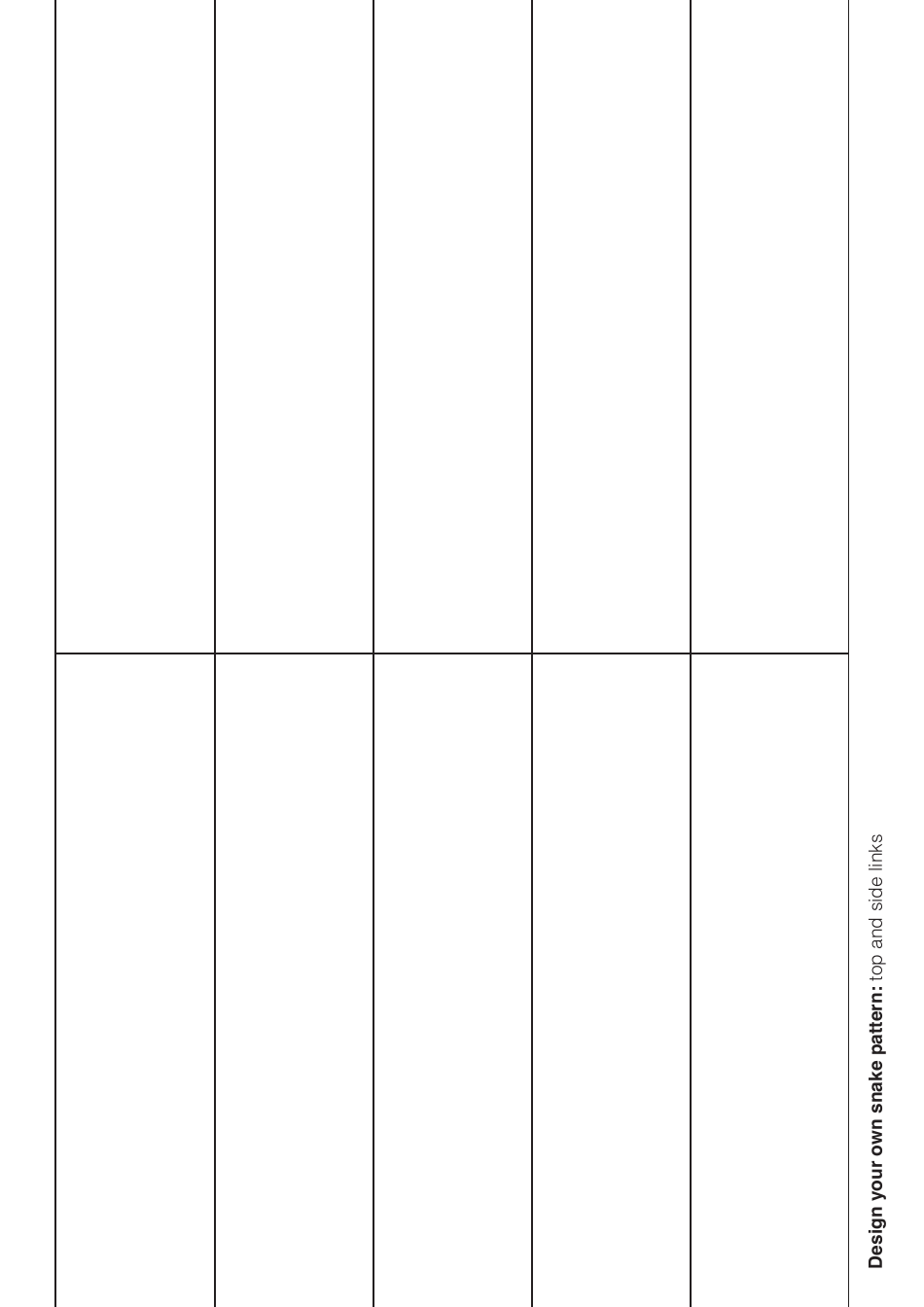 Paper Chain Python Templates Download Printable PDF | Templateroller