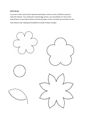 Flower Crown Pattern Templates, Page 2