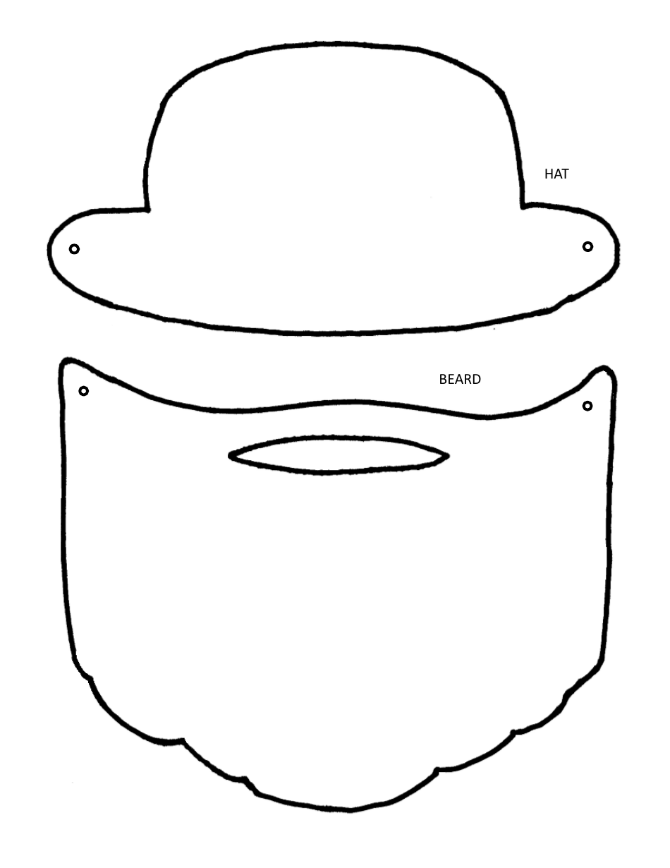 Personalized Disguise Kit Template, Page 3