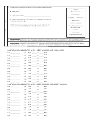 Form BSL-CG-1655 Raffle License Application - Michigan, Page 3