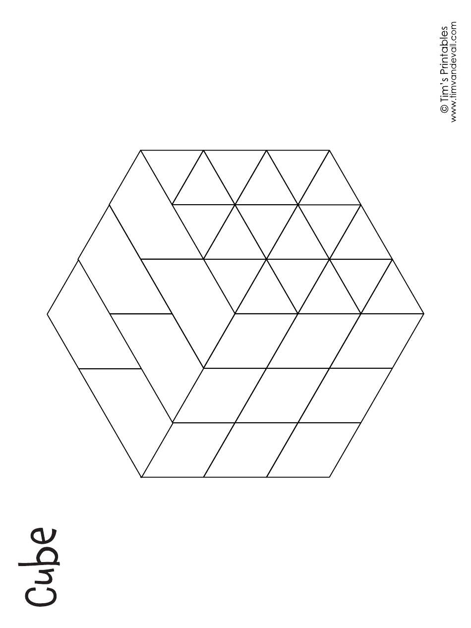 Pattern Block Templates, Page 13
