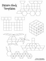 Pattern Block Templates, Page 8
