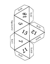 D20 Dice Template, Page 2