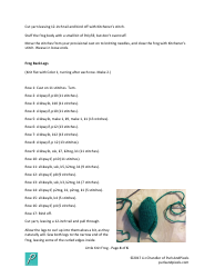 Little Frog Knitting Pattern - Purlsandpixels, Page 4