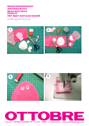 Bean Bag Frog Sewing Template - Studio Tuumat Oy, Page 3