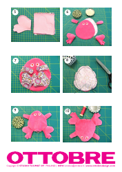 Bean Bag Frog Sewing Template - Studio Tuumat Oy, Page 4