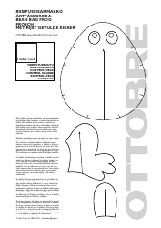 Bean Bag Frog Sewing Template - Studio Tuumat Oy, Page 5