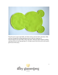 Plush Frog Pattern Templates - Abby Glassenberg, Page 7