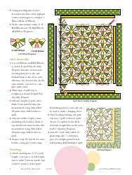Training Wheels Quilt Pattern Template, Page 3