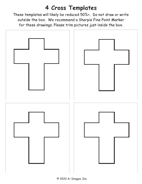 4 Cross Templates Download Pdf