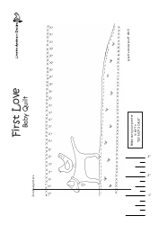 First Love Baby Quilt Pattern Templates, Page 6