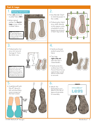 Kimberbear Sewing Patten Templates, Page 3