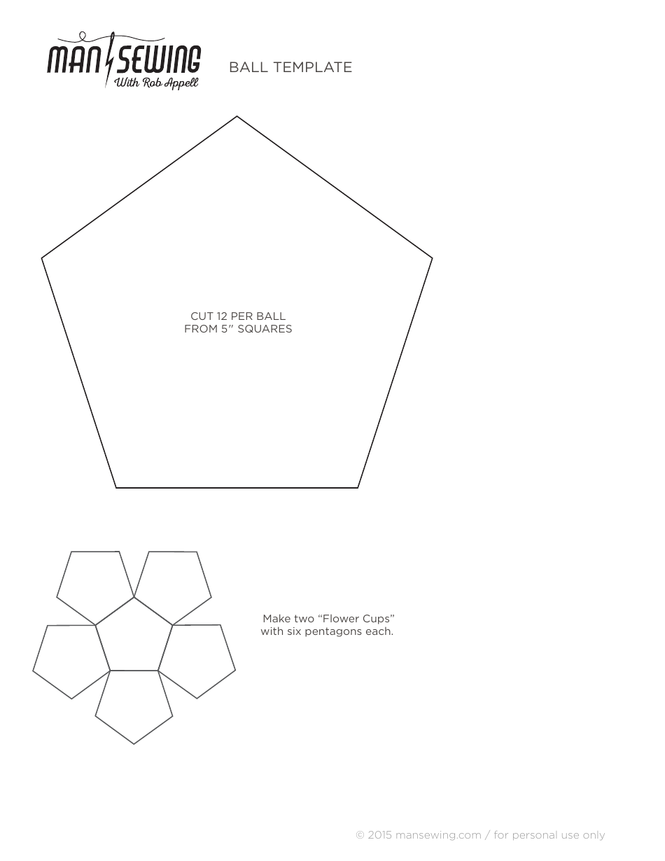 pentagon-ball-template-download-printable-pdf-templateroller