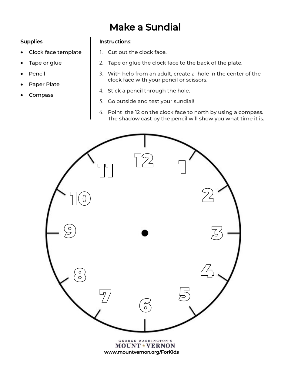 Sundial template - Free printable thinking map template for brainstorming ideas and organizing thoughts. This template is ideal for students, professionals, and entrepreneurs looking for a structured layout to get their creative juices flowing.