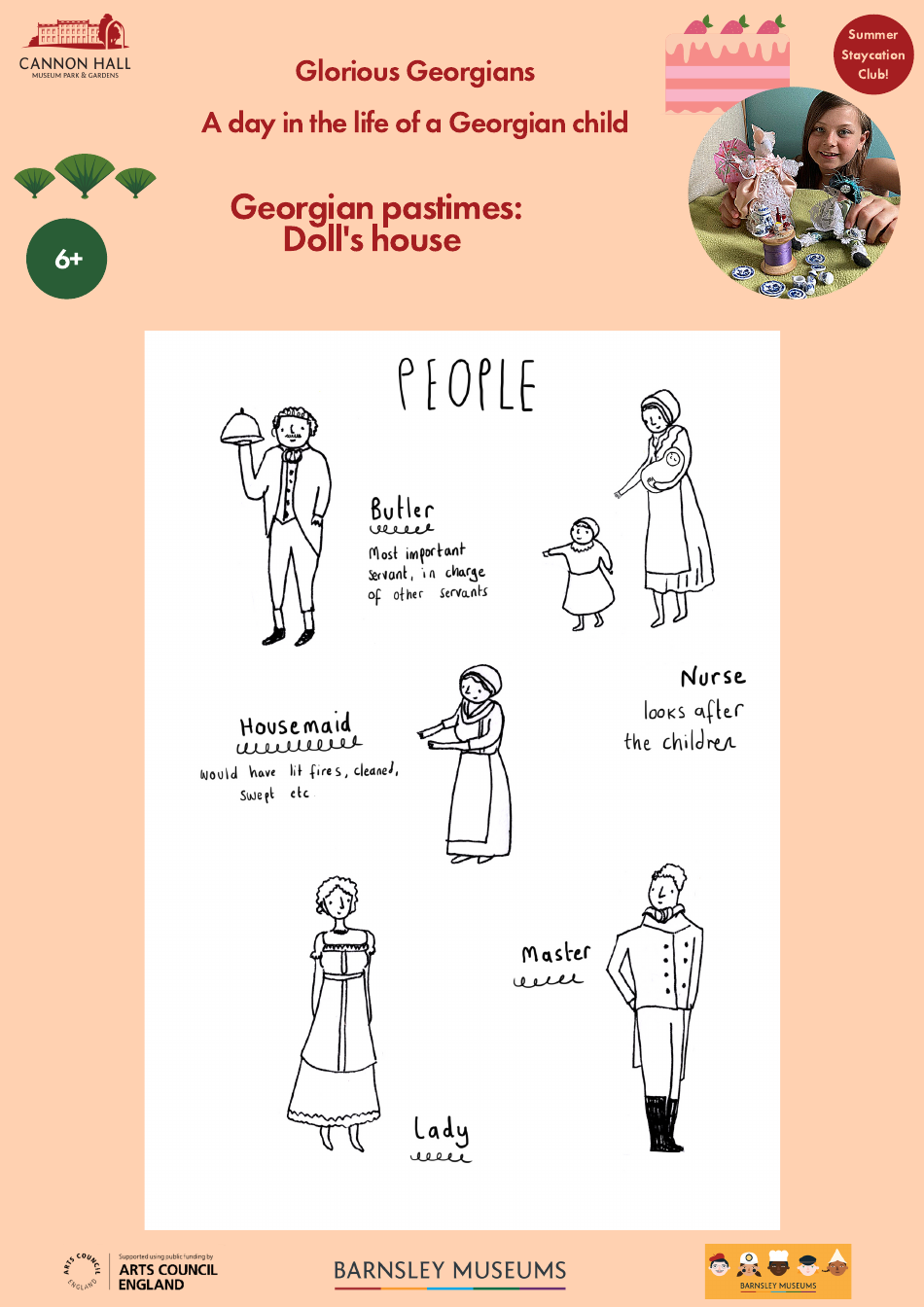 Paper Doll House Templates - Cannon Hall, Page 6