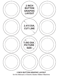 Document preview: 2 Inch Button Graphic Layout