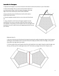 Pentagon Fabric Bowl Pattern Templates - Carrie Lehman and Rachel Roush, Page 4
