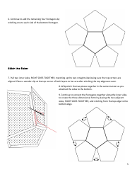 Pentagon Fabric Bowl Pattern Templates - Carrie Lehman and Rachel Roush, Page 5