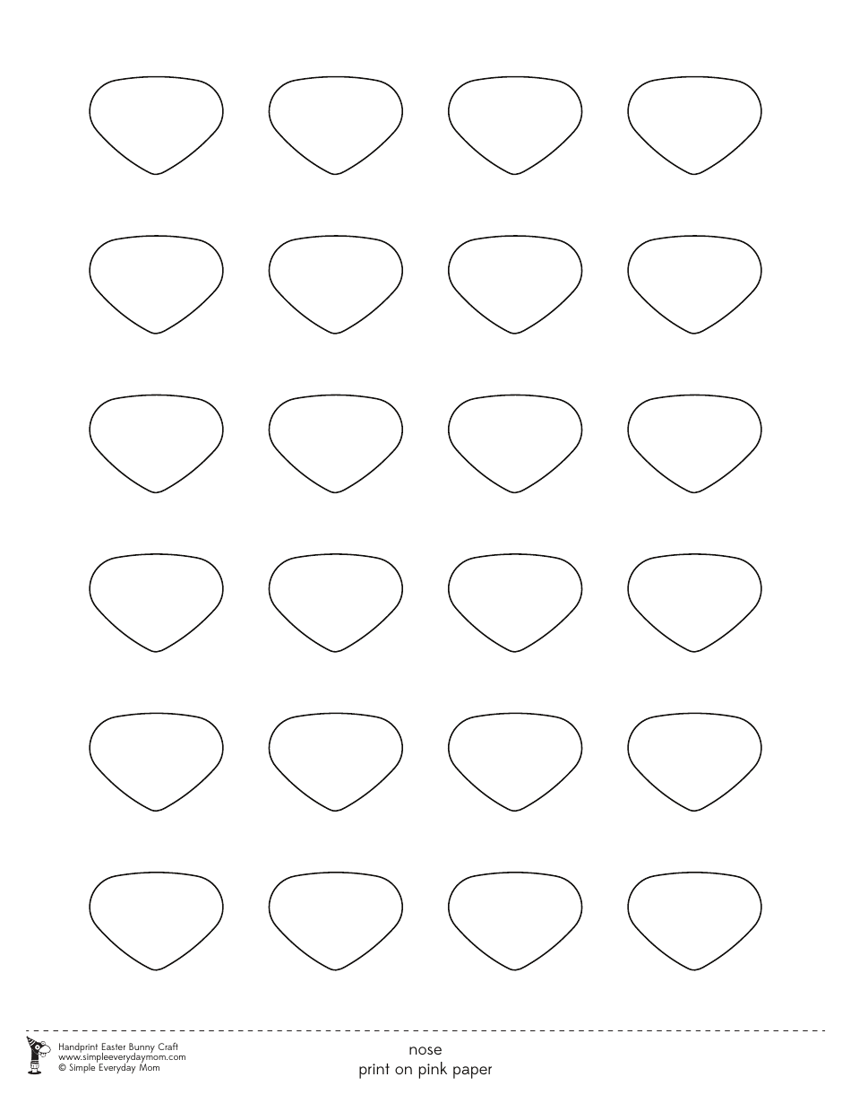 Handprint Easter Bunny Craft Templates - Simple Everyday Mom, Page 6