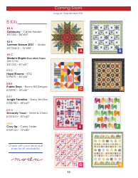 Scandi Dandy Quilt Pattern Templates, Page 11