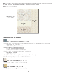 Scandi Dandy Quilt Pattern Templates, Page 7