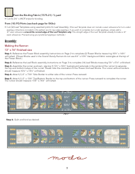 Scandi Dandy Quilt Pattern Templates, Page 8