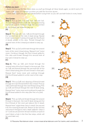 Daffodil Bead Pattern, Page 2