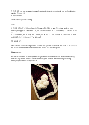 Tunisian Scarf Crochet Pattern, Page 3