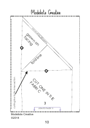 Tie Sewing Pattern Templates, Page 10