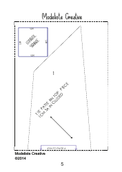 Tie Sewing Pattern Templates, Page 5