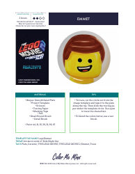 The Lego Movie 2 Plate Pattern Templates, Page 2