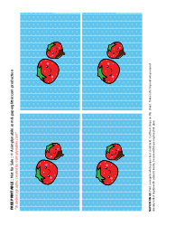 Napkin Wrapper Templates, Page 2