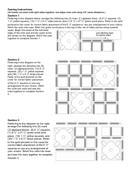 Floral Filigree Quilt Pattern Templates, Page 3