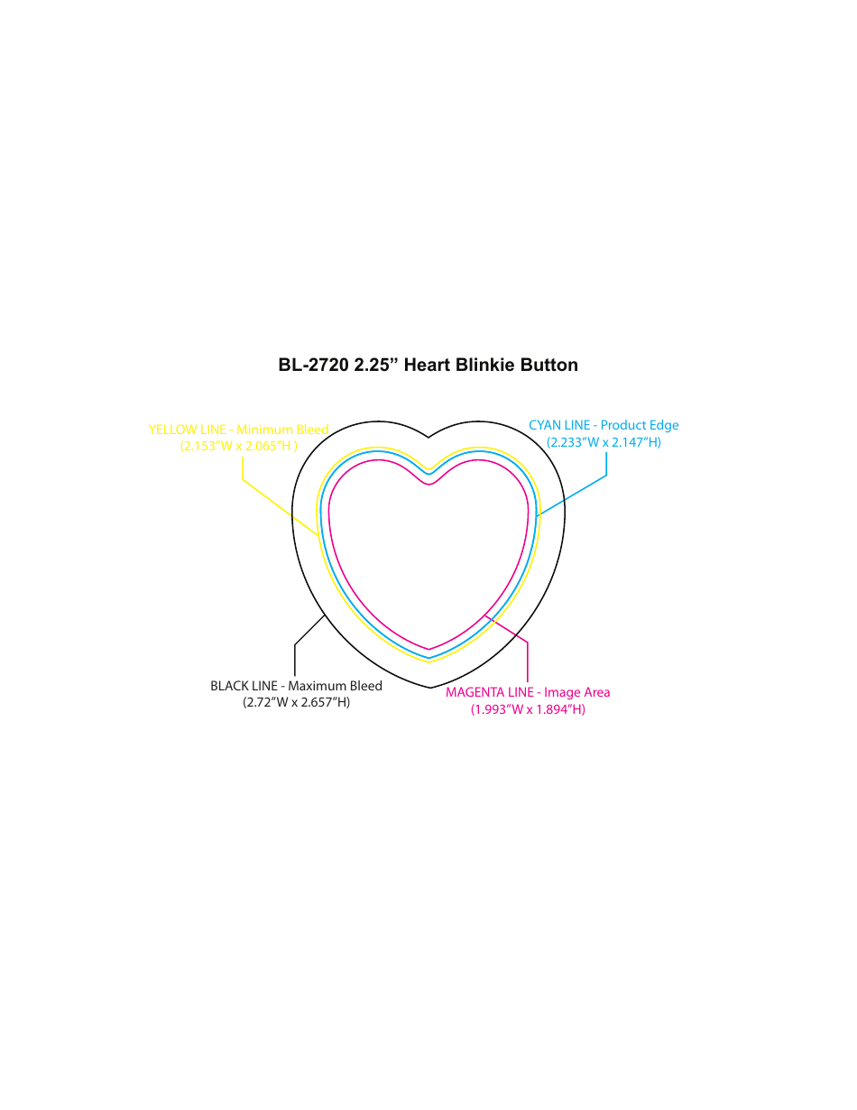 2.25 Heart Blinkie Button Template, Page 1
