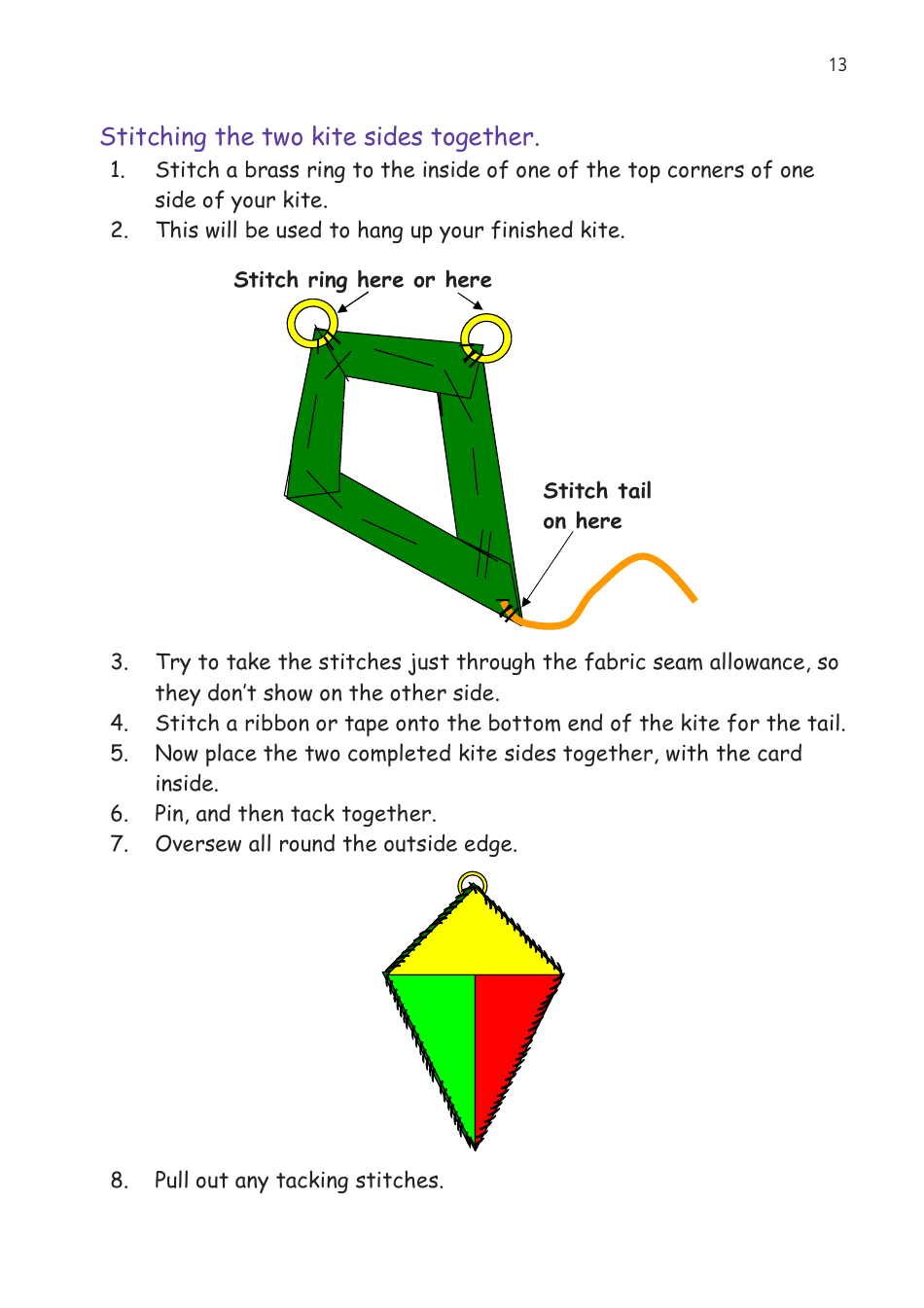 Kite Templates, Page 13