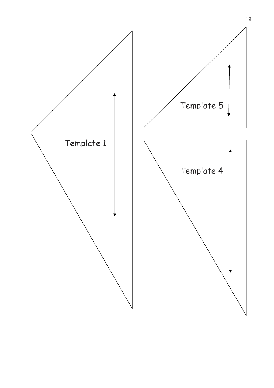 Kite Templates, Page 19