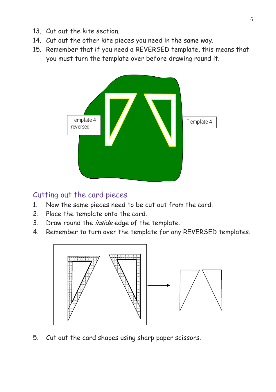Kite Templates, Page 6