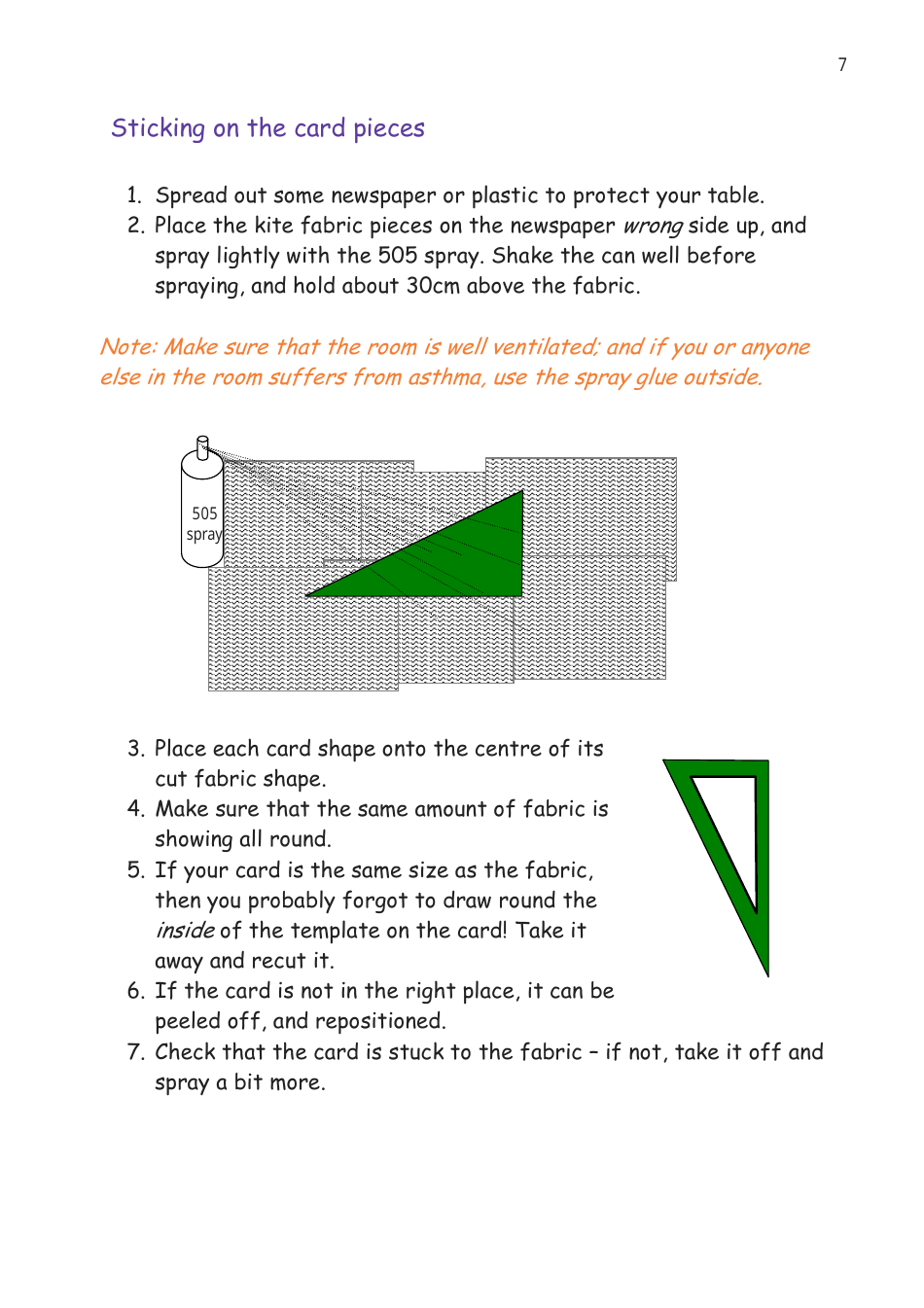 Kite Templates, Page 7