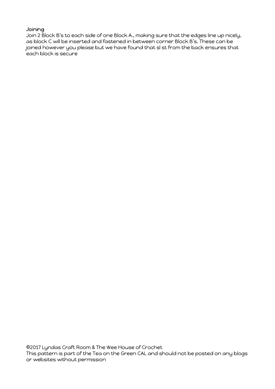 Tea on the Green Crochet Patterns, Page 10