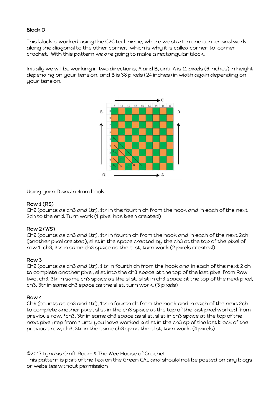 Tea on the Green Crochet Patterns, Page 12