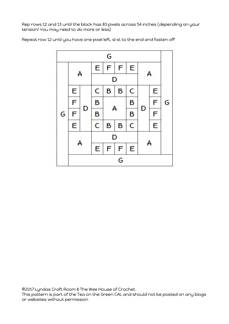 Tea on the Green Crochet Patterns, Page 17