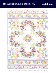 Of Gardens and Wreaths Quilt Patten Templates