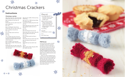 Christmas Cracker Knitting Pattern - Sue Stratford, Page 3