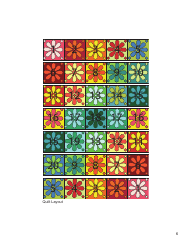 Fairy Frost Crayon Box Quilt Pattern Template - Michael Miller Fabrics, Page 6
