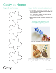Paper Forget-Me-Not Templates - J. Paul Getty Trust, Page 2